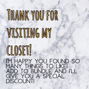 Thank you for visiting my closet!! Gracias por visitar mi ropero!!!